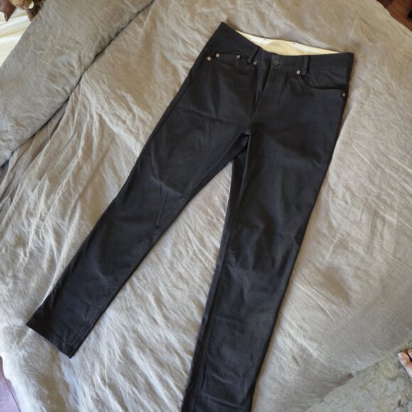 Outlier Bomb Dungarees Men's Pants Bombtwill Black size 33 - Picture 8 of 8